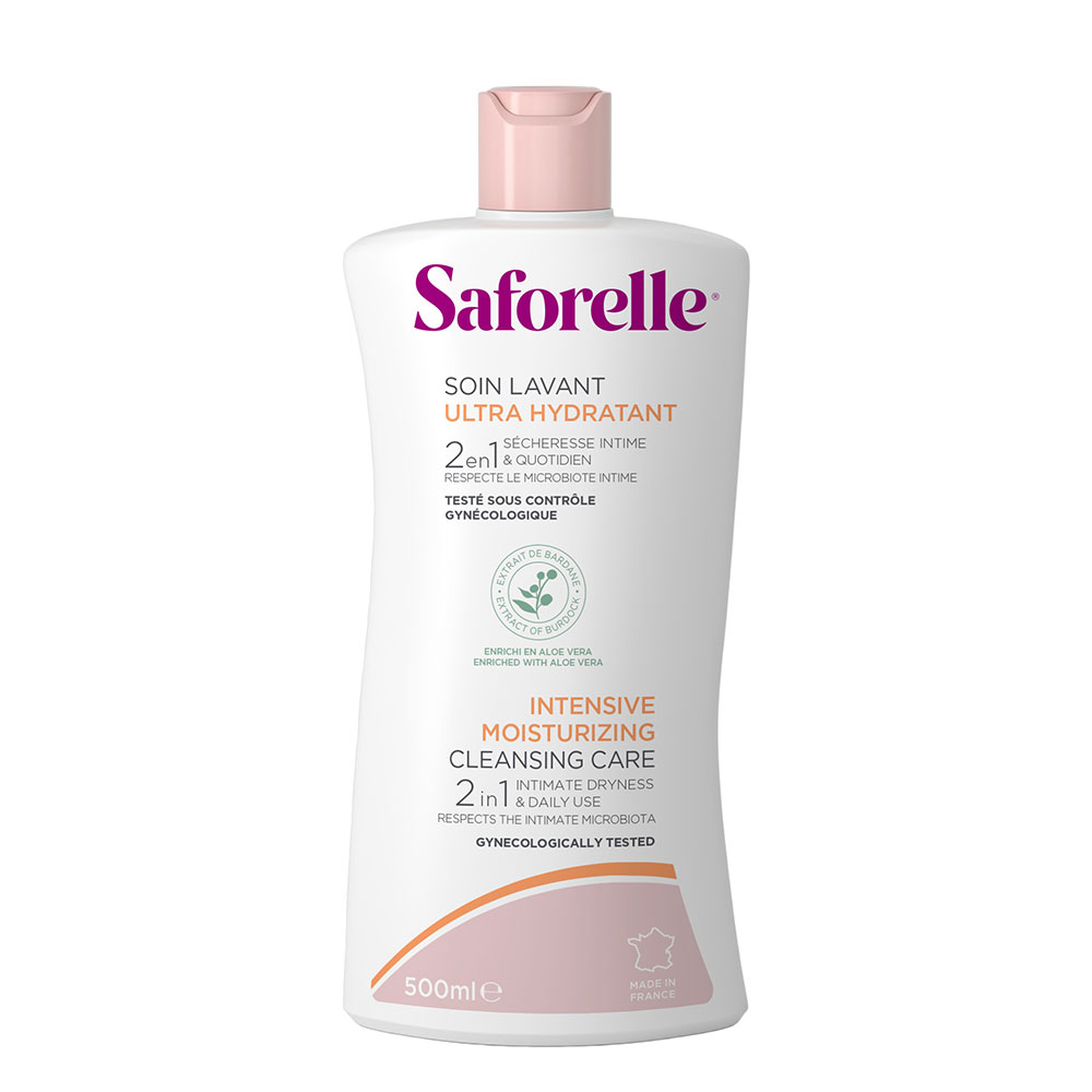 Saforelle Ultra hydrating cleansing care for dry skin 500 ml