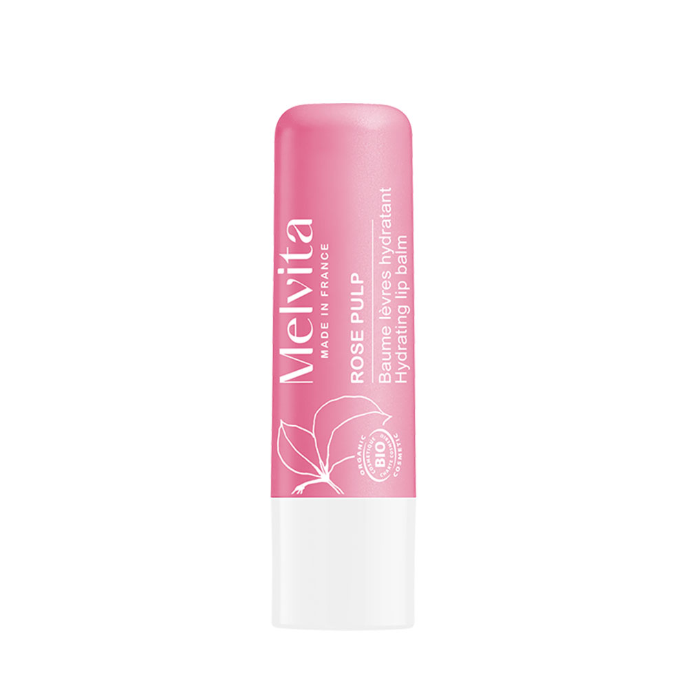 Melvita Rose Pulp Organic hydrating lip balm 4.5 g