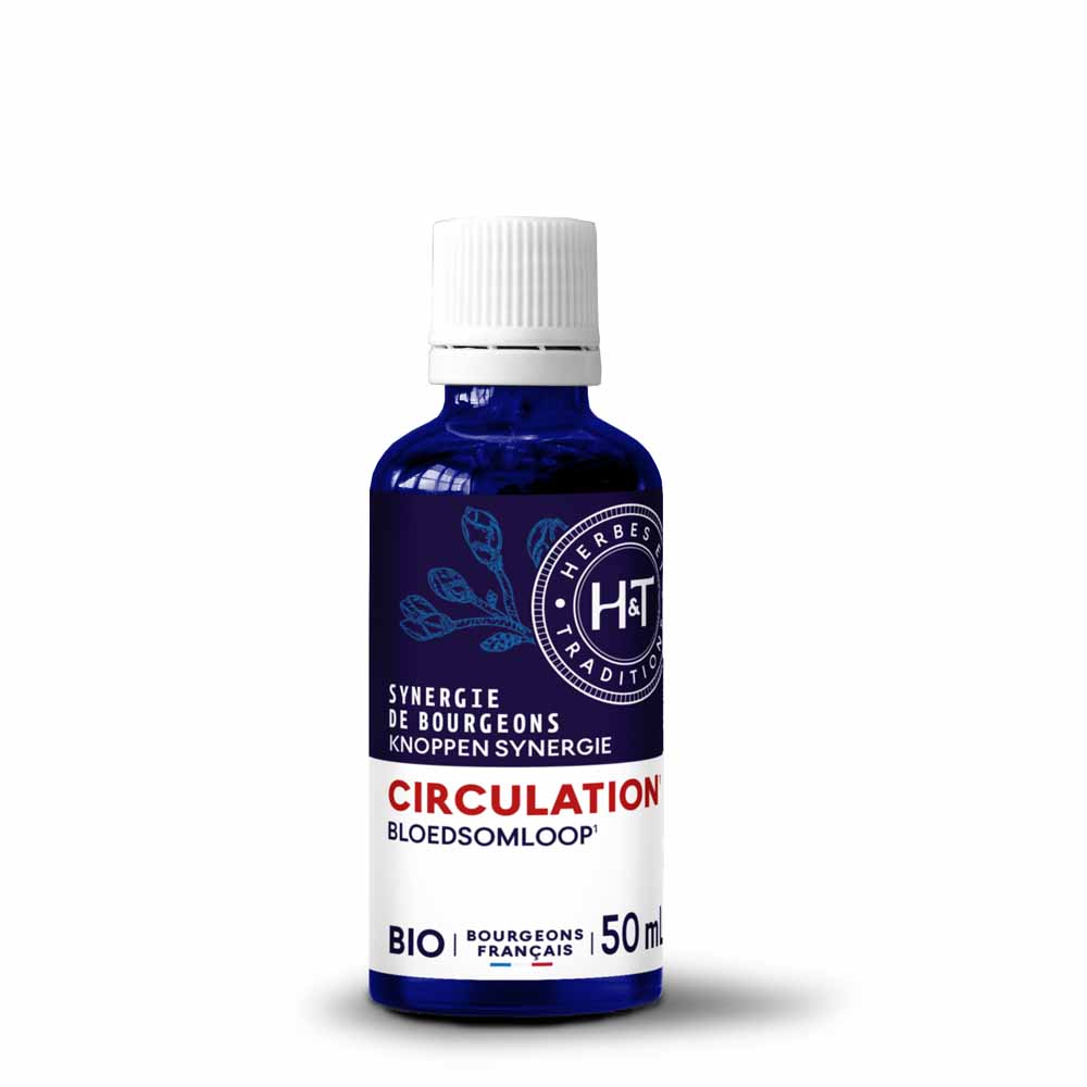 Herbes et Traditions Synergie de Bourgeons Circulation Bio 50 ml