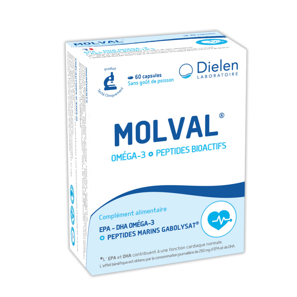 Dielen Omega 3 + bioactive peptides 120 capsules