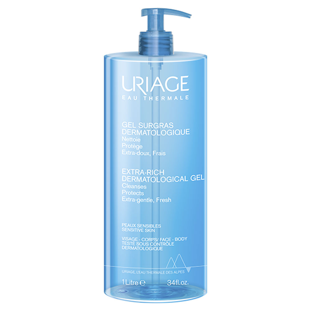 Uriage Hygiene Derma Cleansing Super-Fatted Shower Gel for sensitive skin 1 l