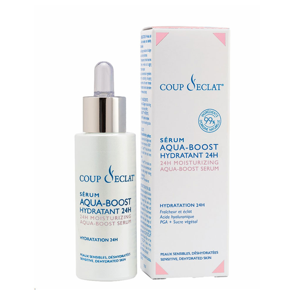 Coup D'Eclat 24-hour hydrating aqua-boost serum 30 ml
