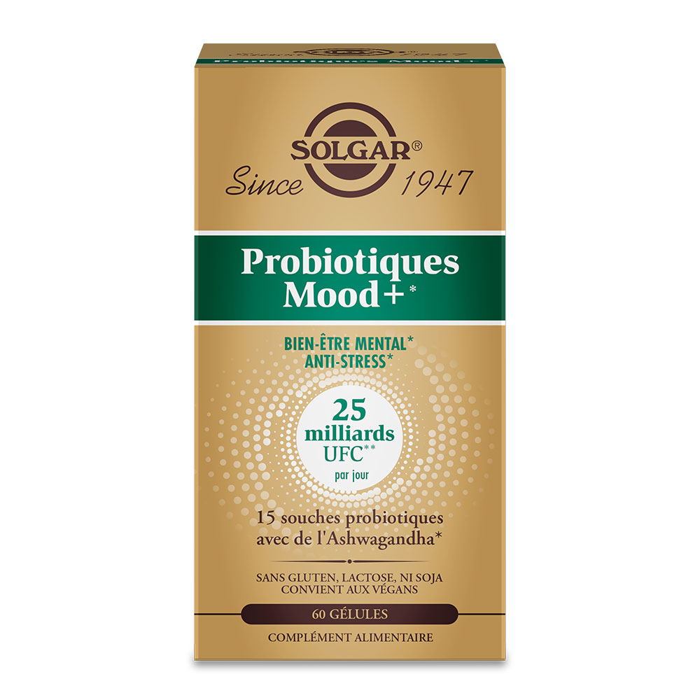 Solgar Mood+ probiotics 60 capsules