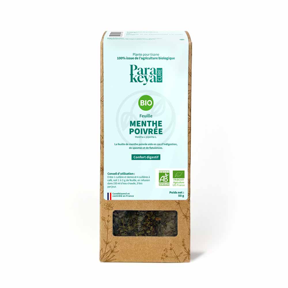 Parakeya par Easypara Herbal tea Peppermint organic leaves 50 g