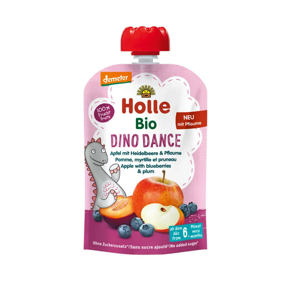 Holle Pural Organic fruit pouch suitable from 6 months 100 g