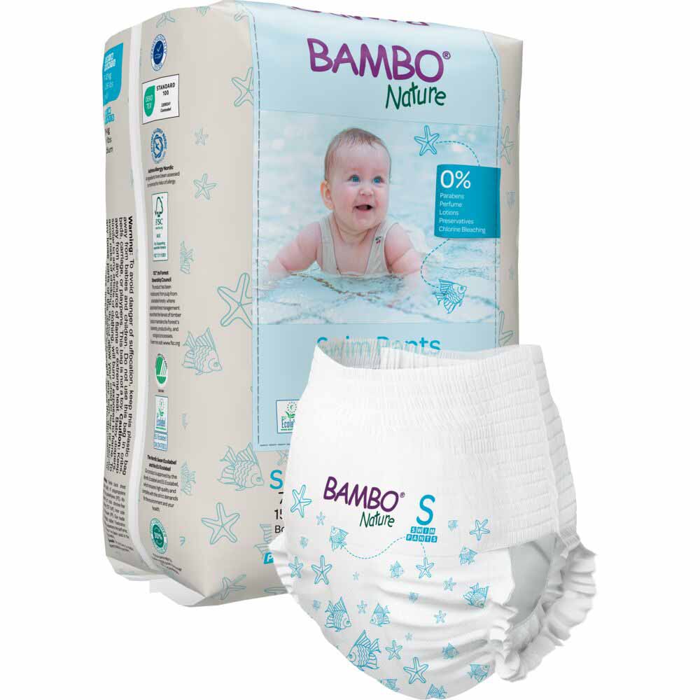 Bambo Nature Swim nappy size S 7-12 kg 2 x 12 units