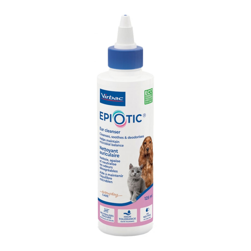 Virbac Epiotic Ear Cleanser Dogs and Cats 125ml
