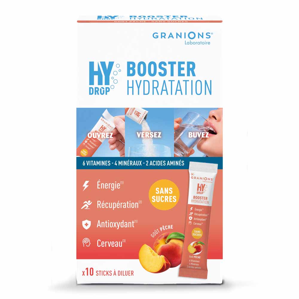 Granions Hydrop Hydration Booster Electrolyte Sticks 10 units