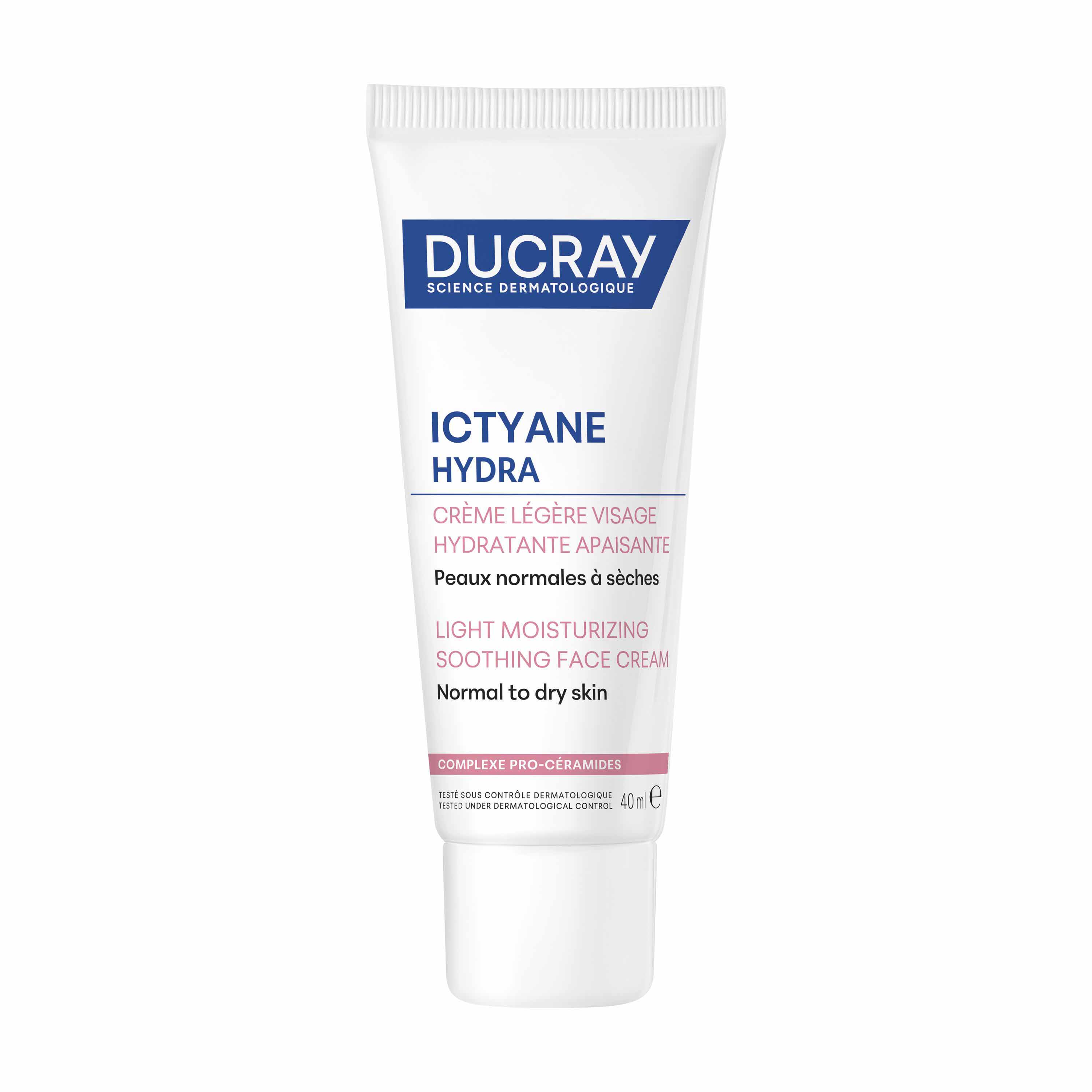Ducray Ictyane Hydrating light soothing cream 40 ml