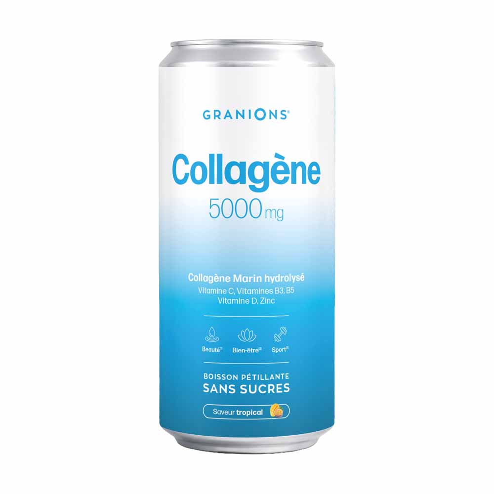 Granions Marine Collagen 5000 mg Sparkling Beauty Drink tropical flavour 330 ml