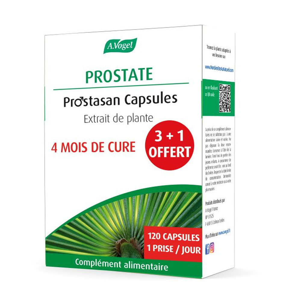 A.Vogel France Prostasan 4-month course 120 capsules