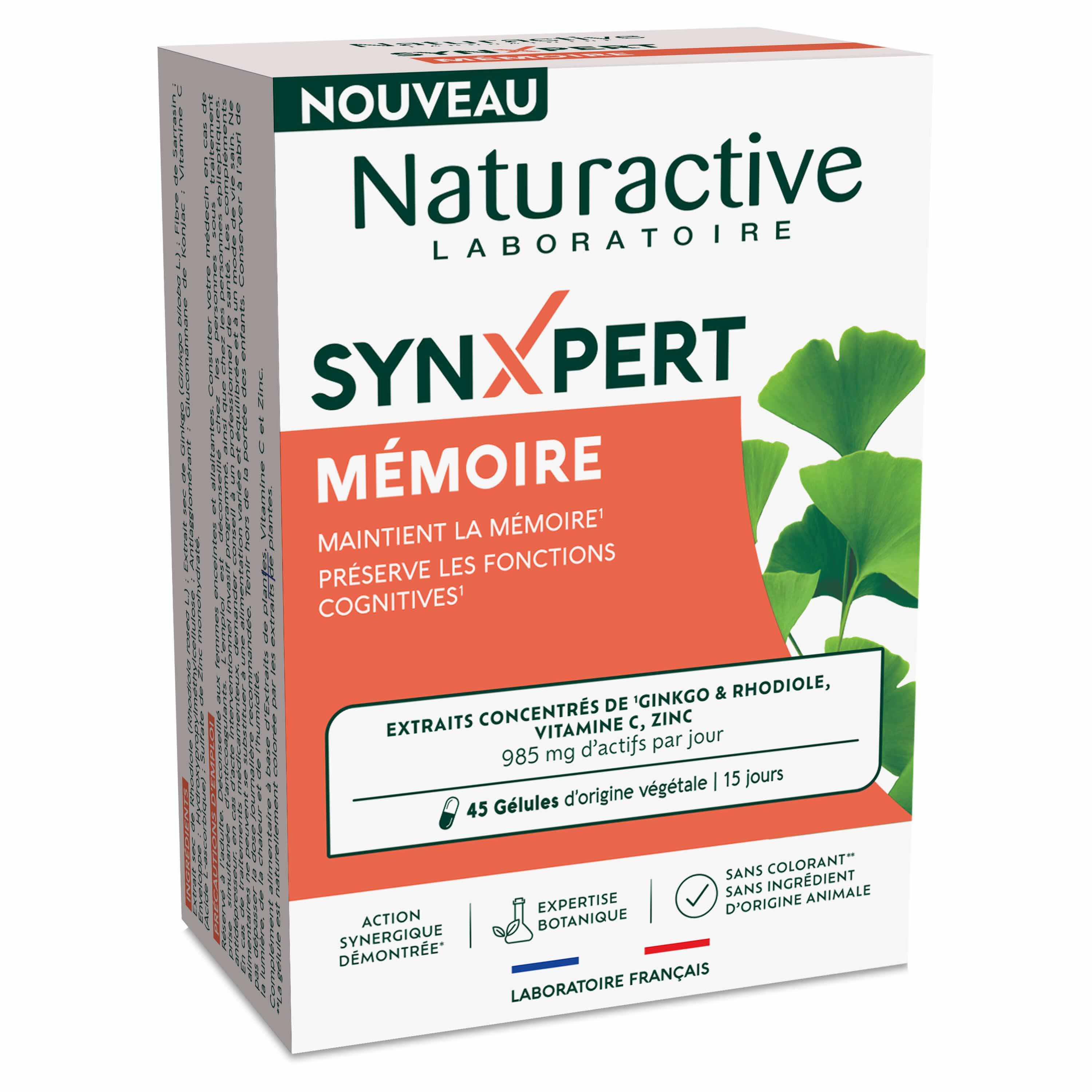 Naturactive SYNXPERT Memory 45 capsules