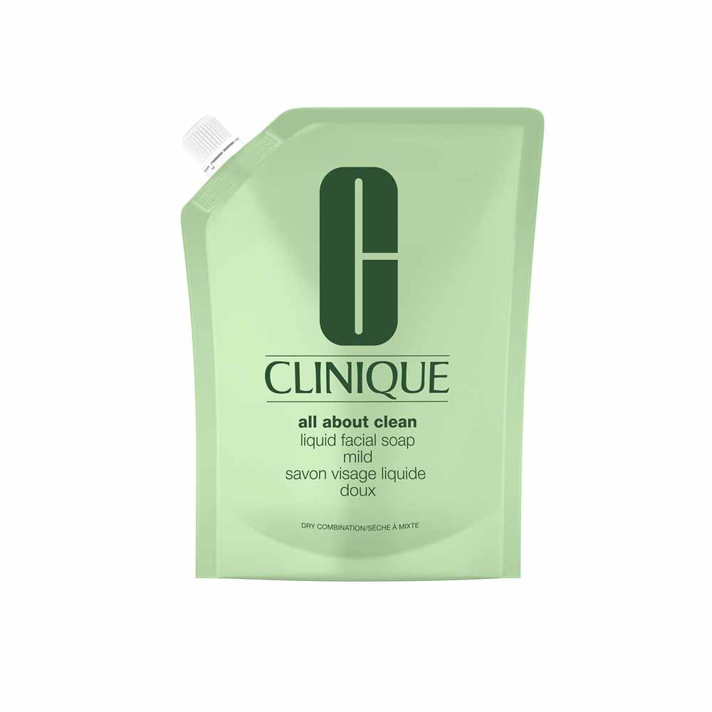 Clinique All About Clean Eco-Refill Gentle Liquid Facial Soap dry to combination skin 400 ml