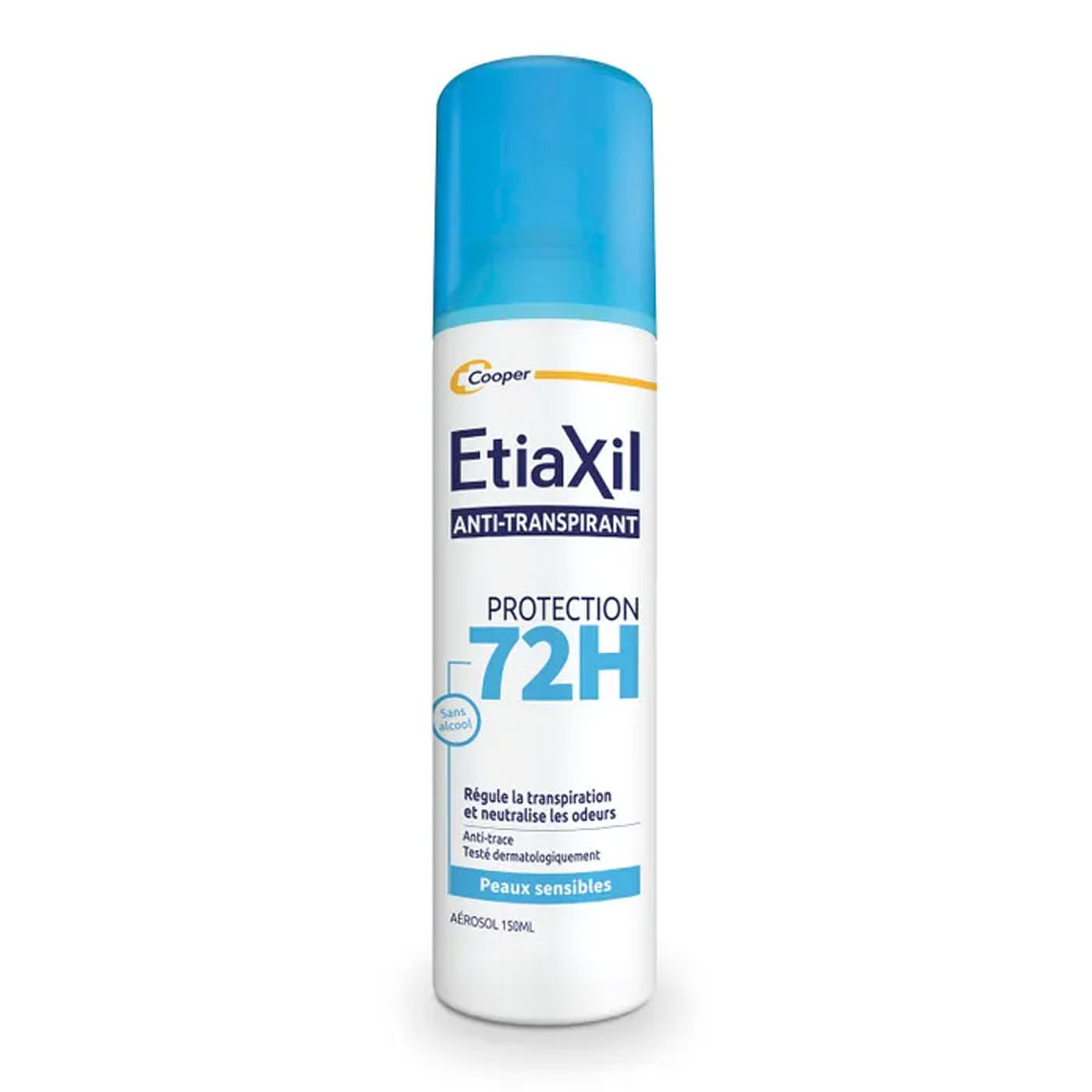 Etiaxil Antiperspirant Aerosol Deodorant 72h Protection sensitive skin 150 ml