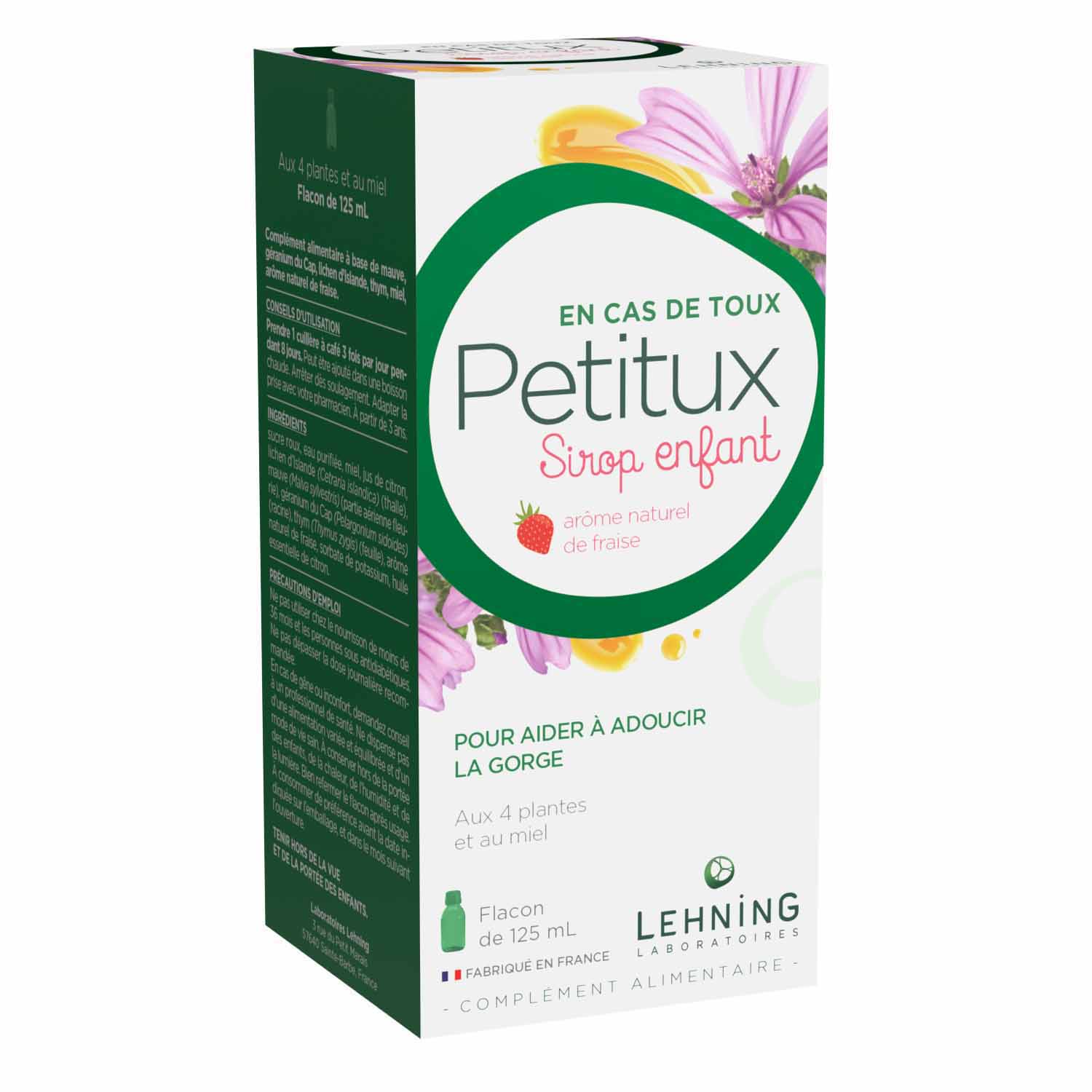 Lehning Petitux syrup 125 ml