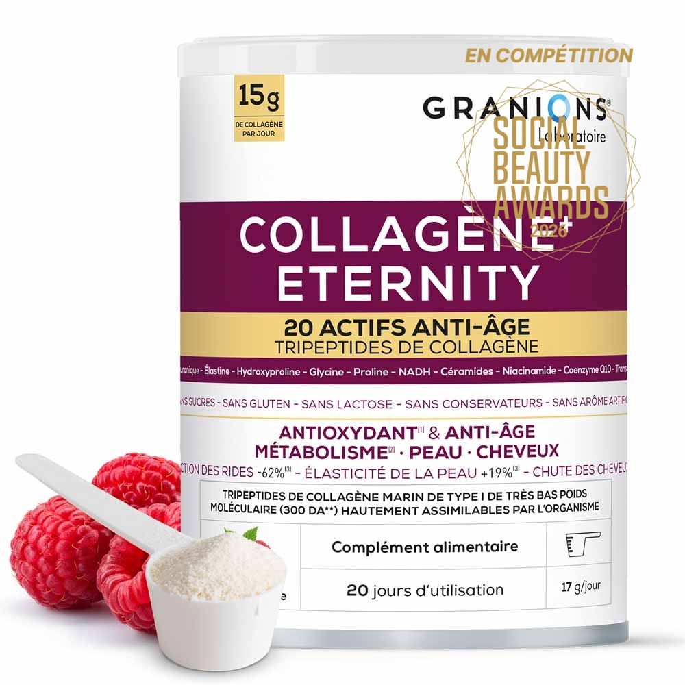 Granions Eternity Collagen raspberry flavour 343 g