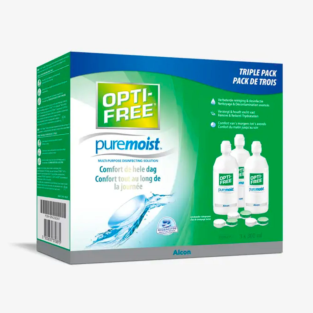Alcon Opti-Free Multi-function decontamination solution 3 x 300 ml