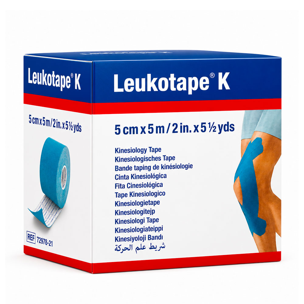 Actimove Leukotape® K elastic adhesive bandage 5mx5cm Blue 1 unit