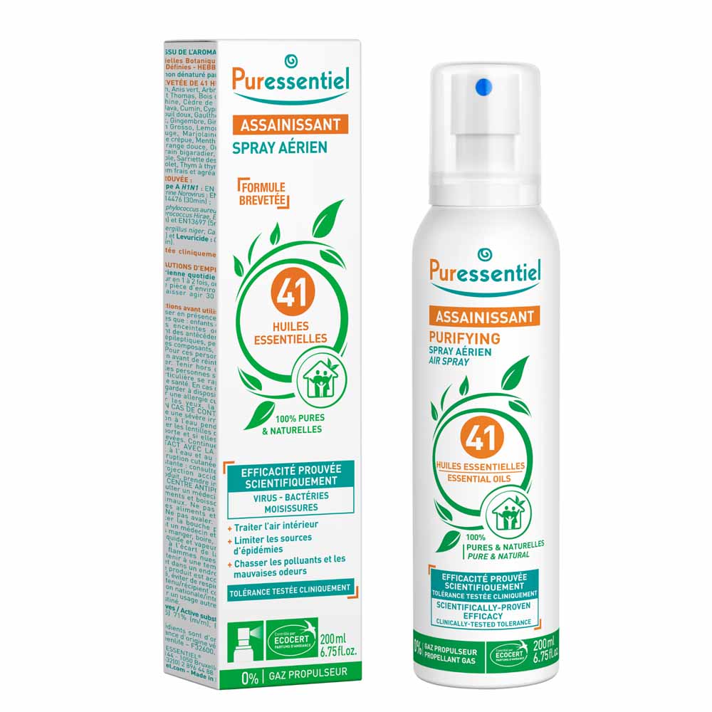 Puressentiel Sanitizing Air spray with 41 essential oils 200 ml