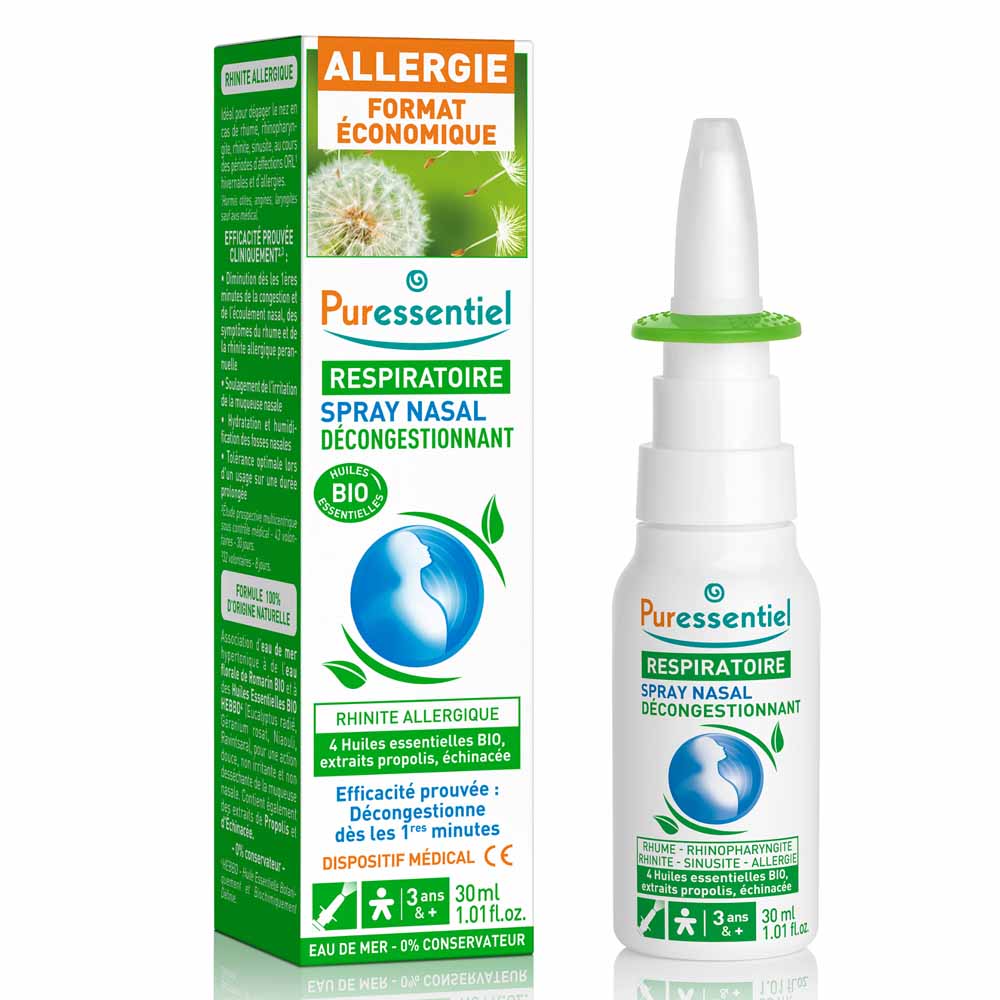 Puressentiel Respiratory Nasal Breathing Spray 30ml