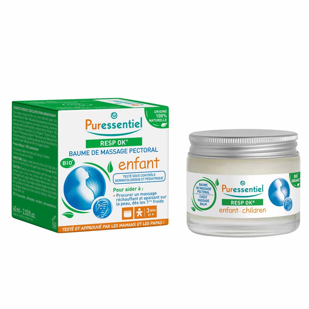 Puressentiel Resp Ok® Children's chest massage balm 60 ml