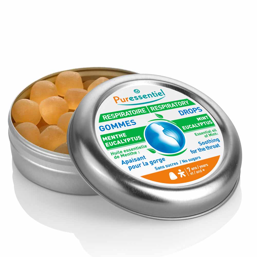 Puressentiel Respiratory Respiratory Soothing Gum 45g