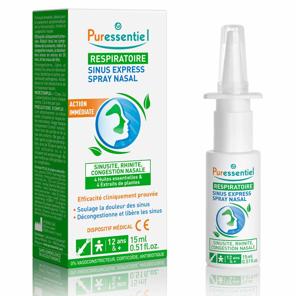 Puressentiel Respiratory Express nasal spray 15 ml