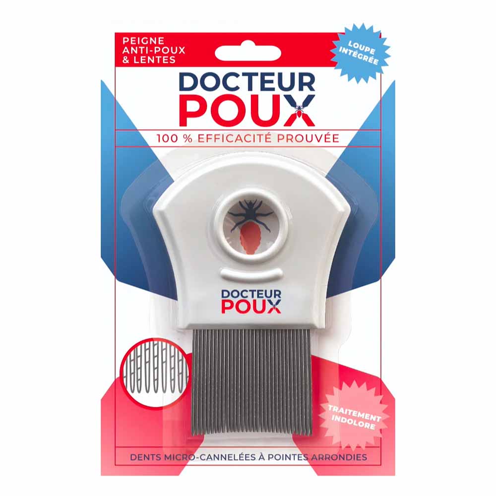 Docteur Poux Precision metal anti-lice comb 1 x