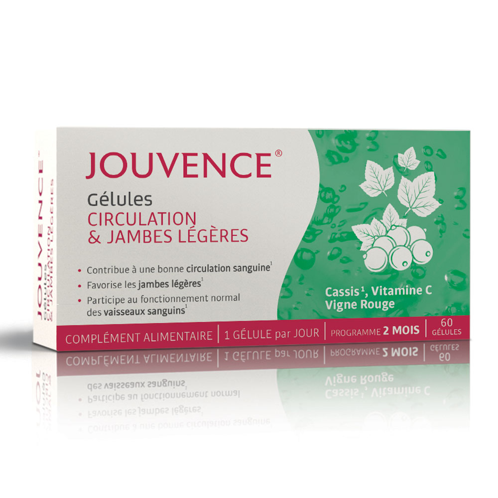 Jouvence Circulation and Light Legs 60 capsules