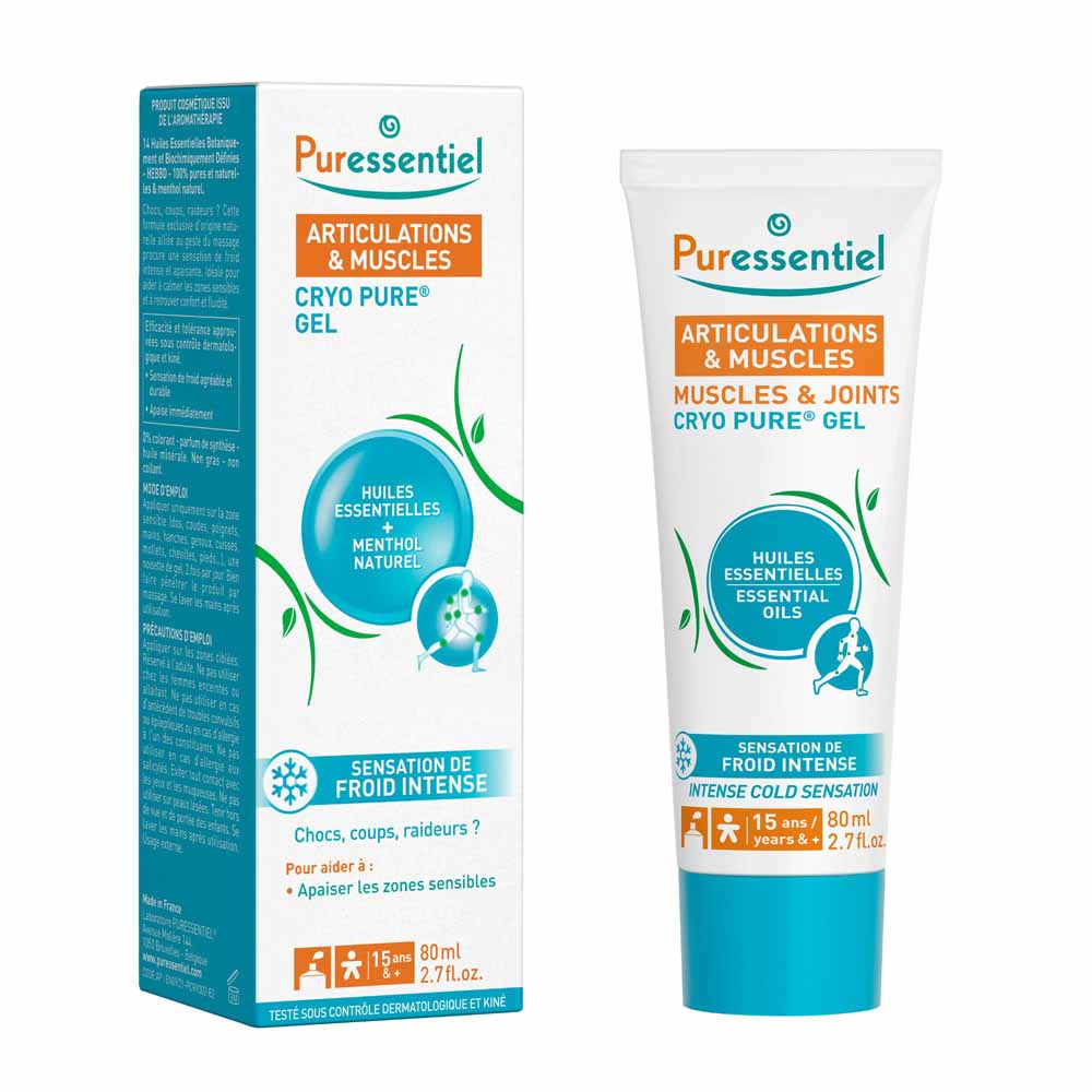 Puressentiel Joints & Muscles Cryo Pure Gel Froid Intense 80 ml