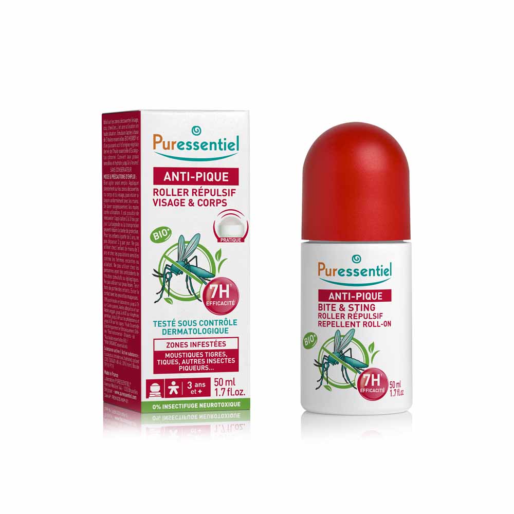 Puressentiel Repellents Anti-Sting Face & Body Repellent Roller 50ml