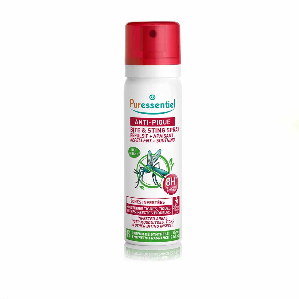 Puressentiel Repellents Mosquito repellent and soothing spray 75 ml