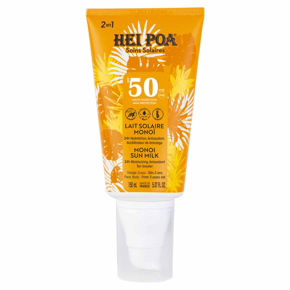 Hei Poa Sun Care Suncare Melting Milk SPF50 150ml