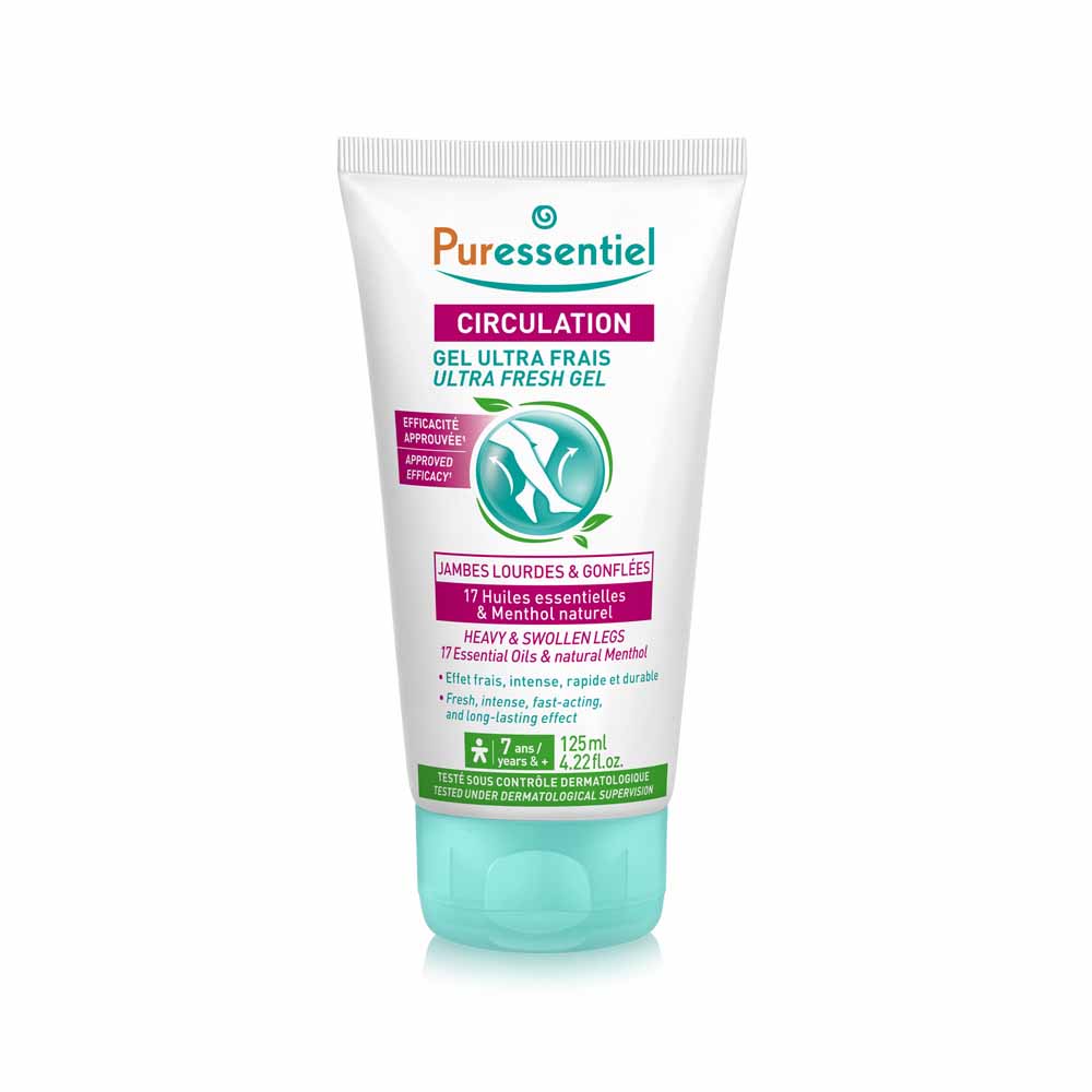 Puressentiel Circulation Ultra Fresh Gel With 17 Essential Oils 125ml
