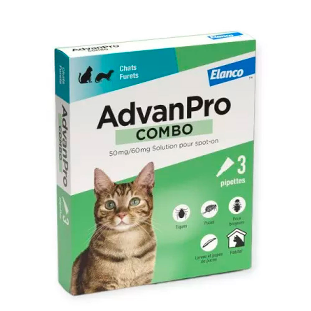 Advanpro combo Spot-On for cats x3