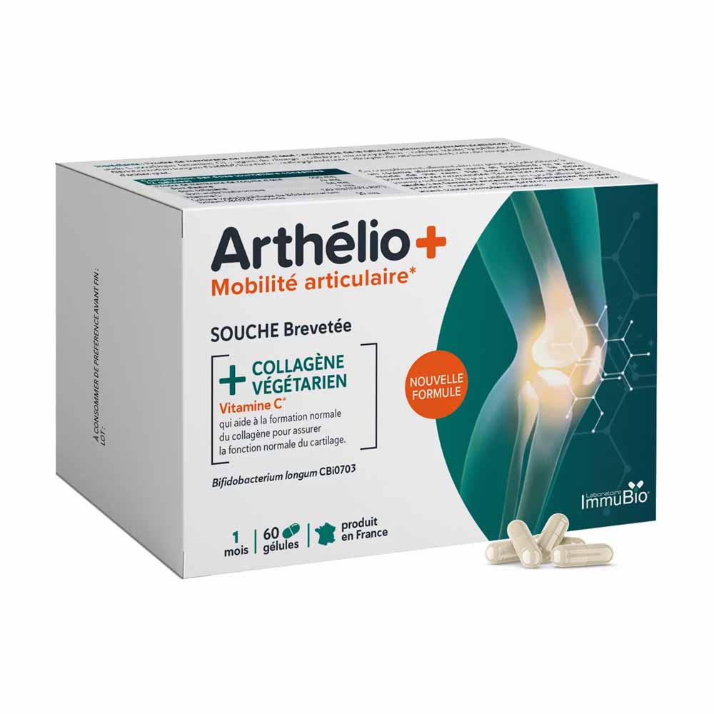 Laboratoire Immubio Arthelio+ collagen 60 capsules
