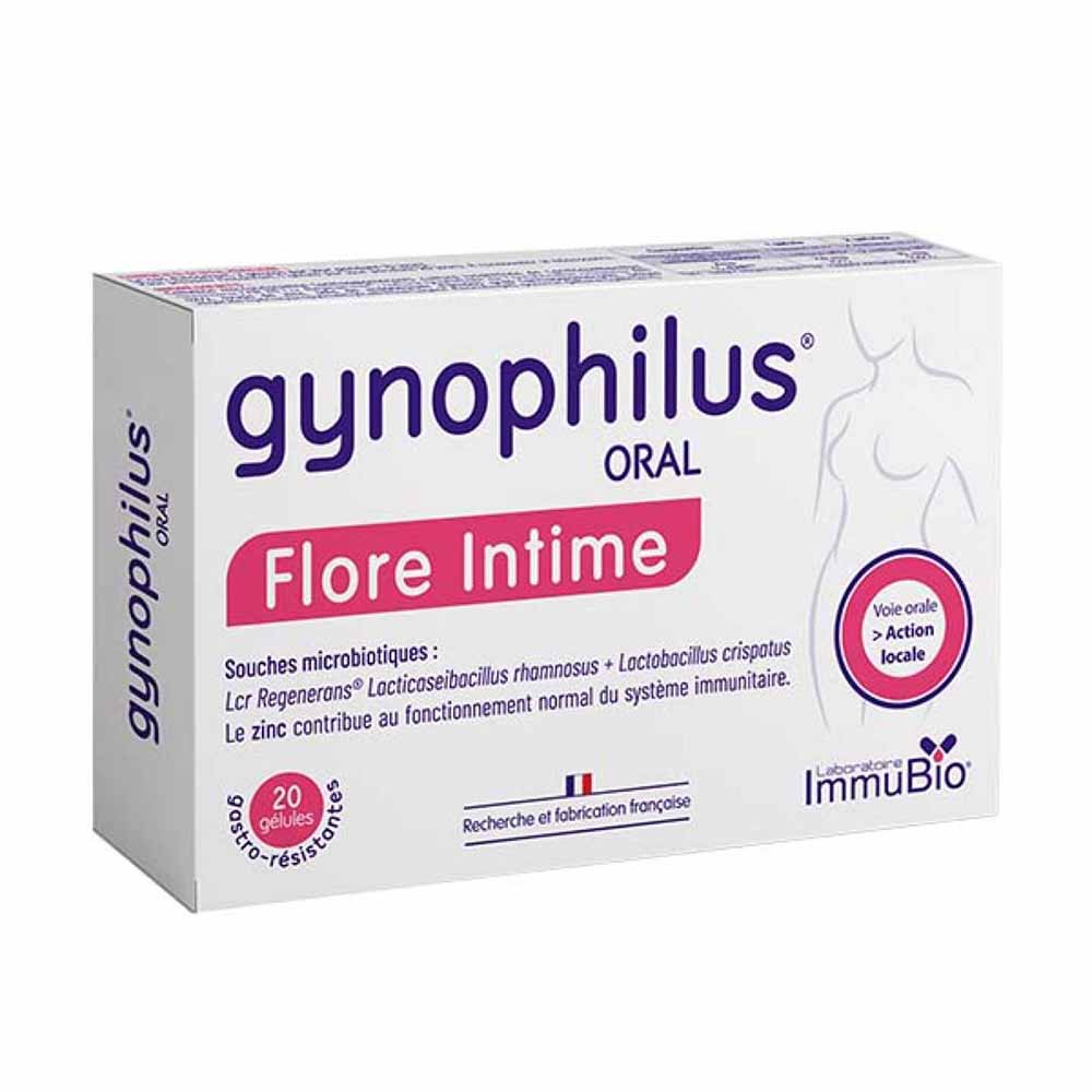 Laboratoire Immubio Gynophilus oral 20 capsules