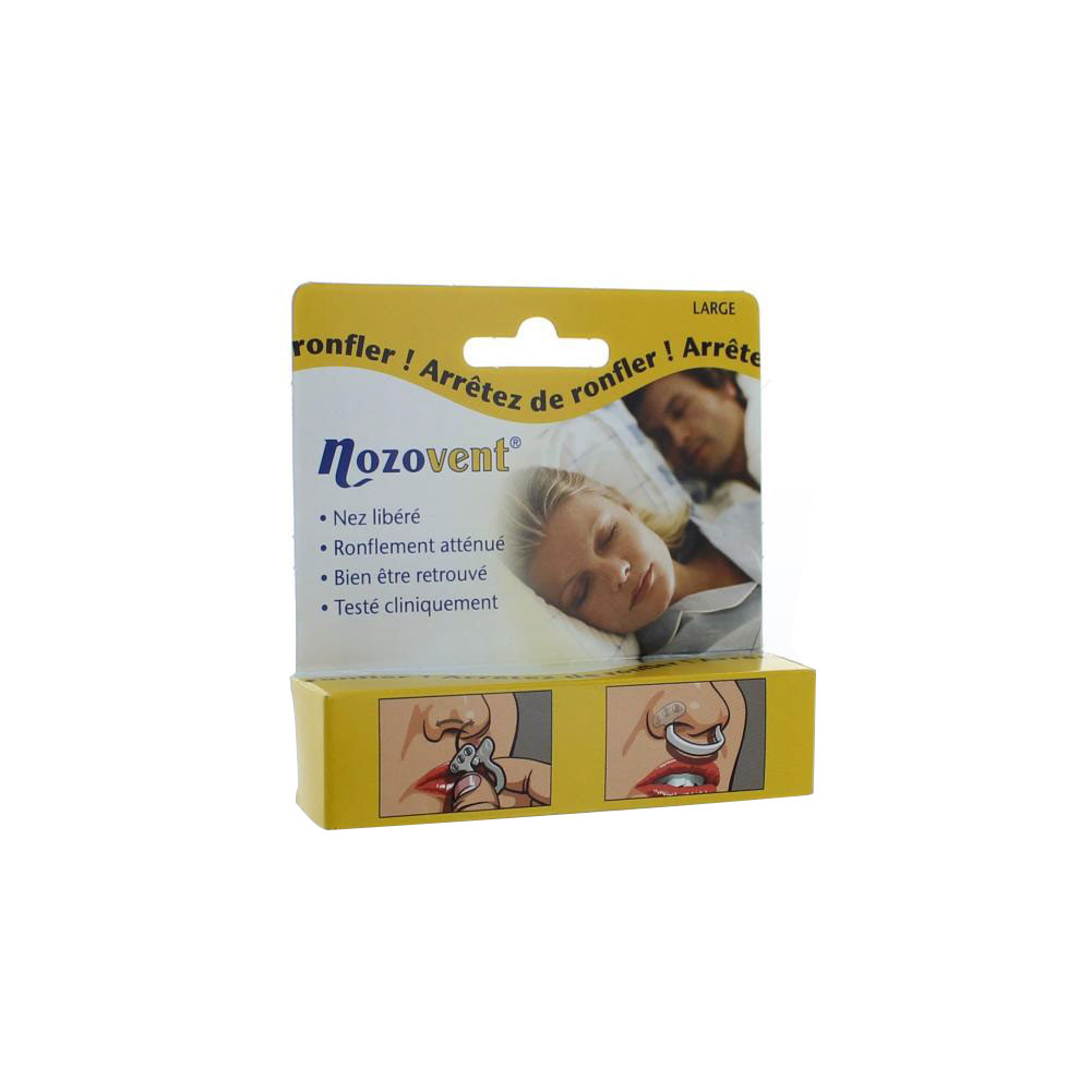 Nozovent Stop Snoring 2 Orthotic Devices &ndash; Large