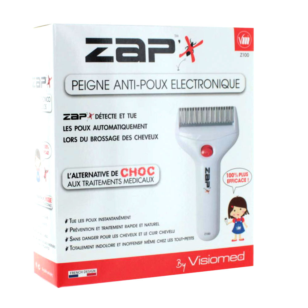 Visiomed Zap Z100 Electronic Anti-Lice Comb