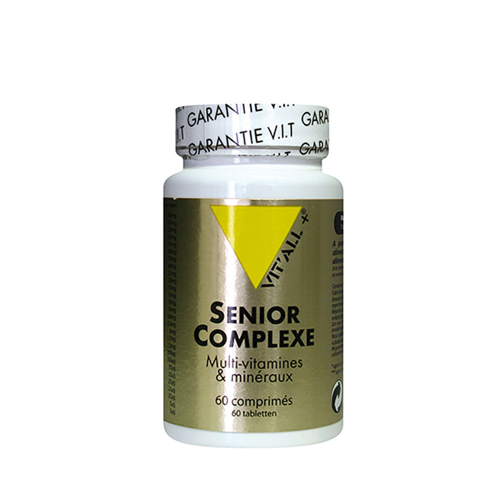 Vit'All+ Senior multivitamin & mineral complex 60 tablets