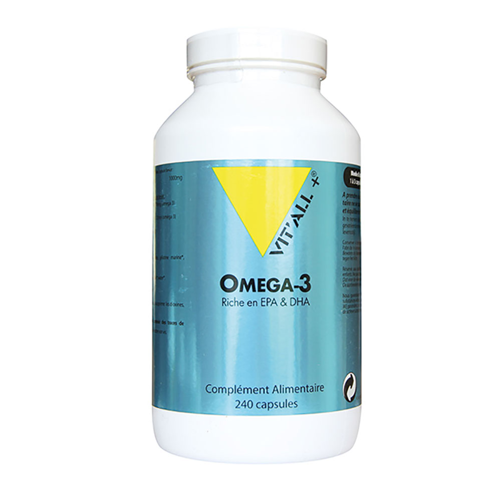 Vit'All+ Omegas 3 1000mg 240 Capsules