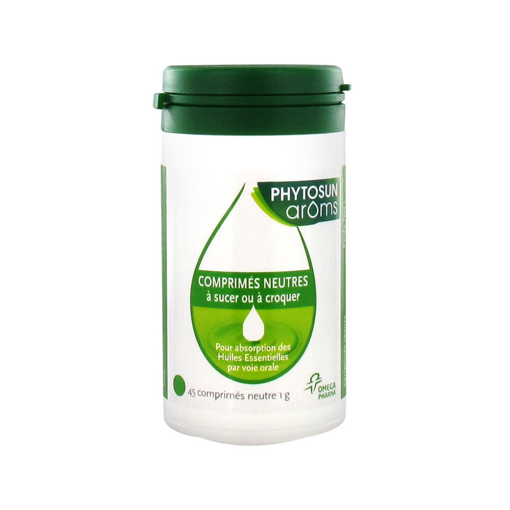 Phytosun Aroms Neutral tablets for absorbing essential oils 45 units