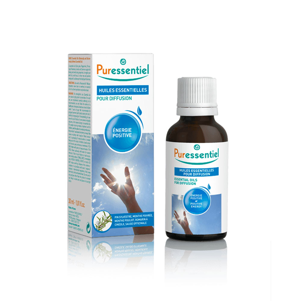 Puressentiel Diffusion 5 Essential Oils To Diffuse Good Vibes 30ml