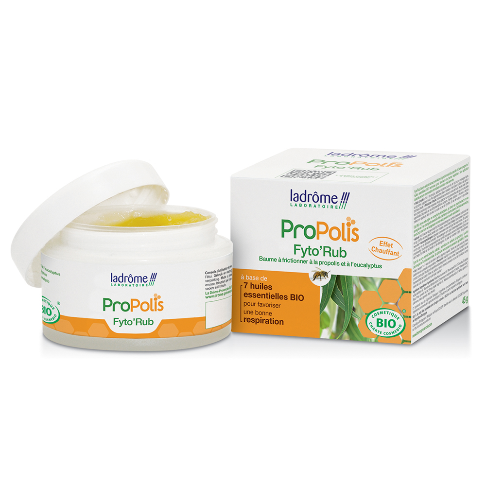 Ladrôme Propolis Propolis Fyto Rub Organic Friction Balm 45g