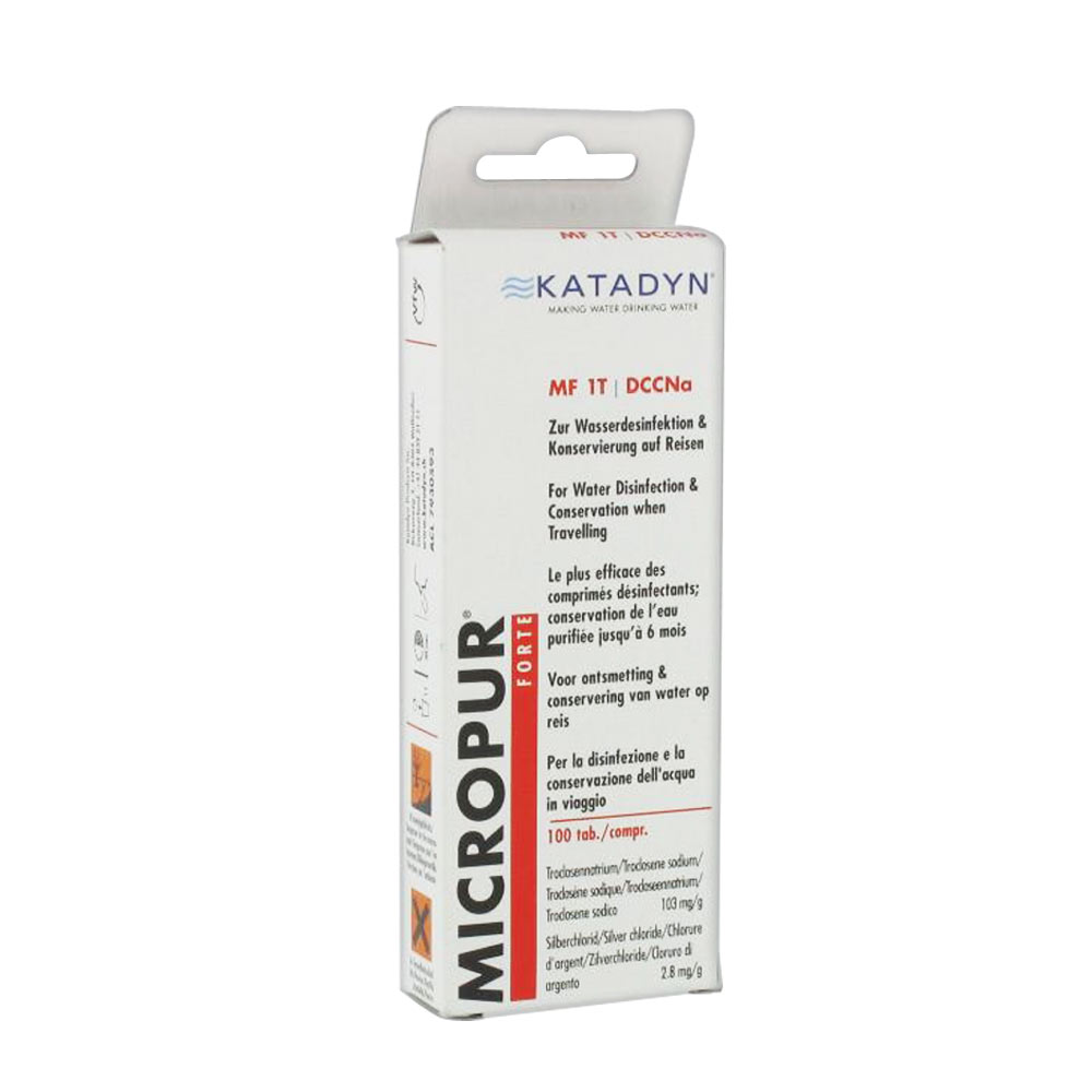 Katadyn Micropur Forte MF 1T DCCNA 100 Tablets
