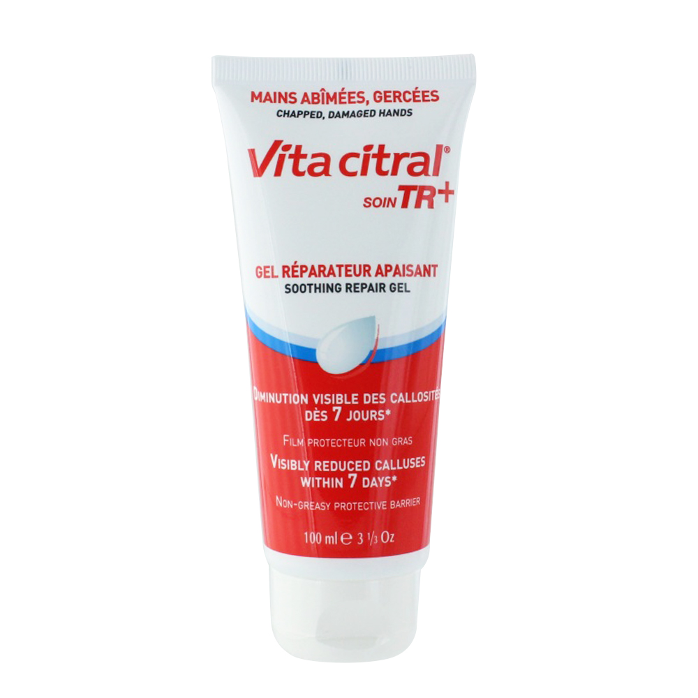 Vita Citral Soin Tr+ gel repair soothing damaged chapped hands 100 ml