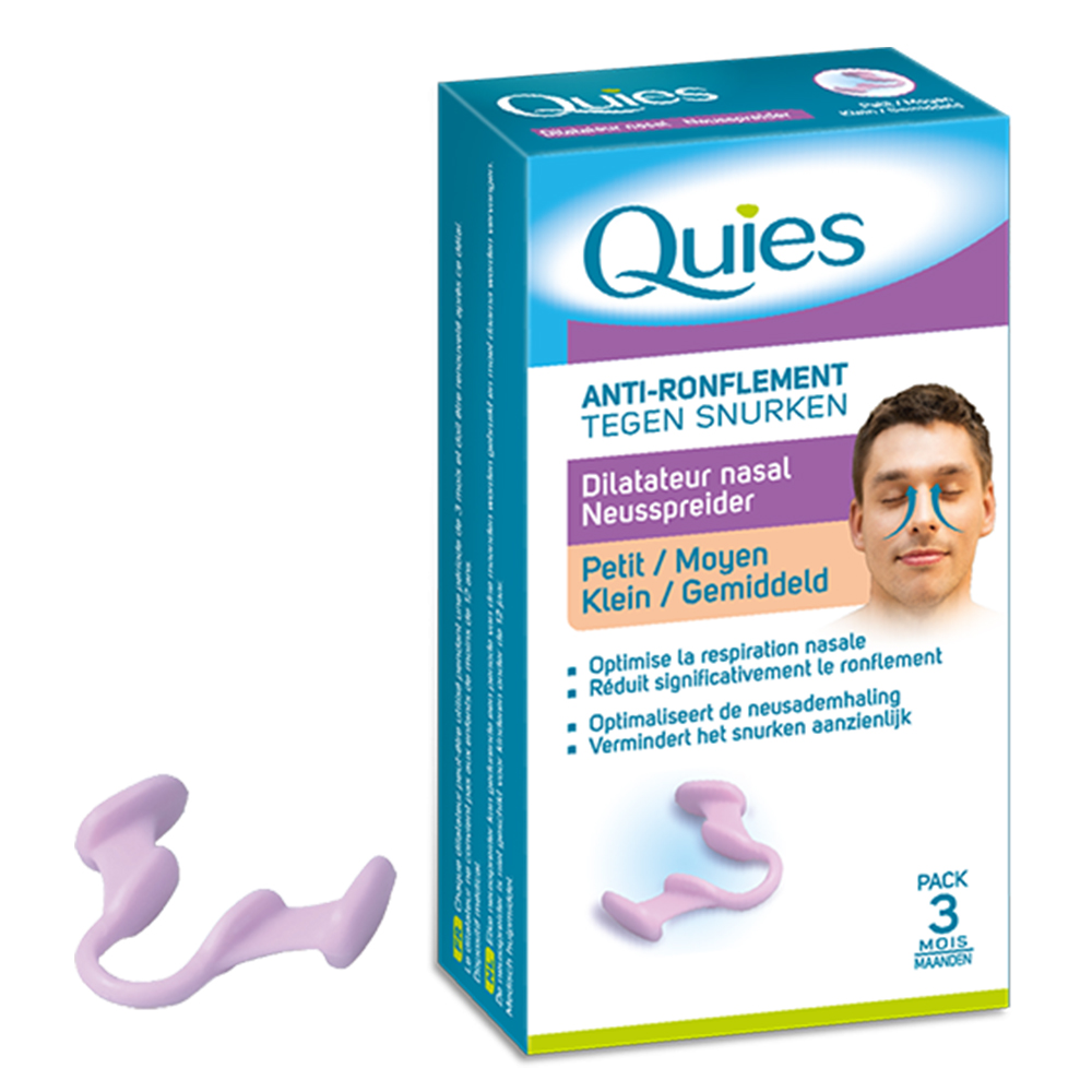Quies Anti-snoring Nasal Dilator Small Medium
