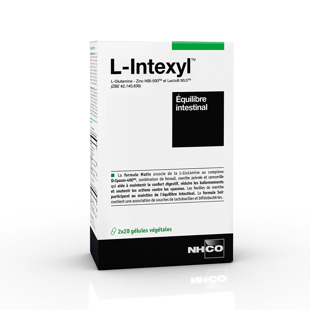 Nhco Nutrition L-INTEXYL INTESTINAL BALANCE Equilibre intestinale 2x28 capsules