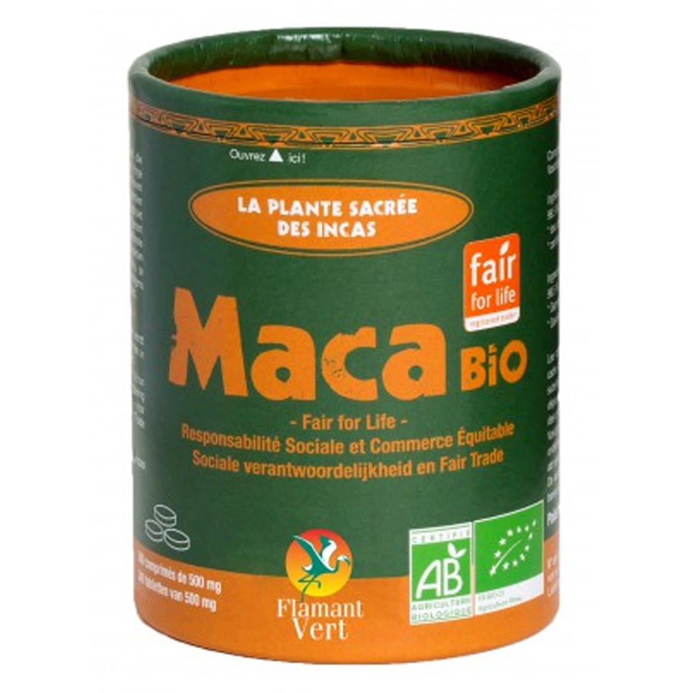 Flamant Vert Maca Organic Sacred Plant Of The Incas 340 Pills