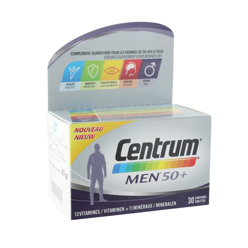 Centrum Centrum Men 50+ 30 Tablets 30 Tablets
